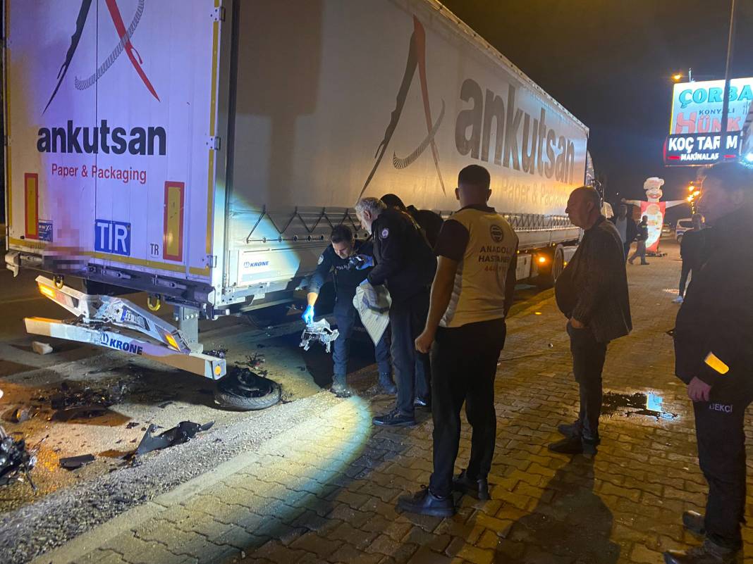 TIR kazasında bir genç yaşamını yitirdi 3